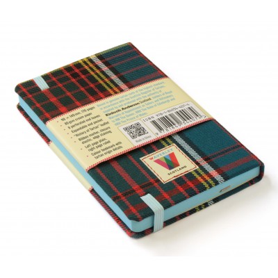 Waverley Scotland Genuine Tartan Cloth Commonplace Notebook – Anderson (pocket size)