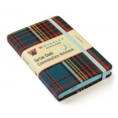 Waverley Scotland Genuine Tartan Cloth Commonplace Notebook – Anderson (pocket size)