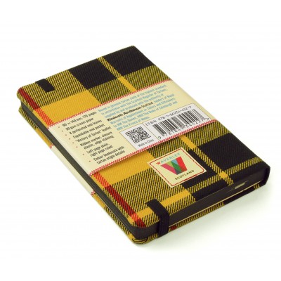 Waverley Scotland Genuine Tartan Cloth Commonplace Pocket Notebook – Macleod of Lewis