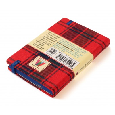 Waverley Scotland Genuine Tartan Cloth Commonplace Notebook – Robertson
