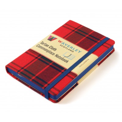 Waverley Scotland Genuine Tartan Cloth Commonplace Notebook – Robertson