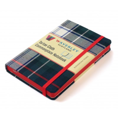 Waverley Scotland Genuine Tartan Cloth Commonplace Notebook – Dress Mackenzie