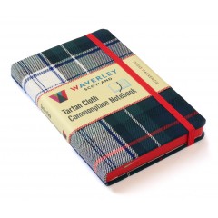 Waverley Scotland Genuine Tartan Cloth Commonplace Notebook – Dress Mackenzie