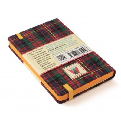 Waverley Scotland Genuine Tartan Cloth Commonplace Notebook – Cameron of Erracht