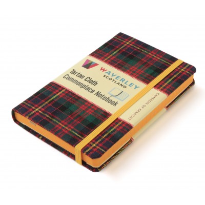 Waverley Scotland Genuine Tartan Cloth Commonplace Notebook – Cameron of Erracht