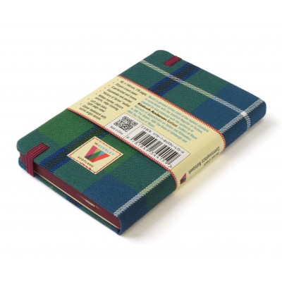 Waverley Scotland Genuine Tartan Cloth Commonplace Notebook – Douglas Ancient