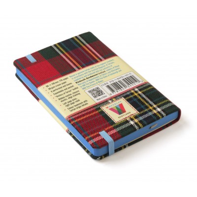 Waverley Scotland Genuine Tartan Cloth Commonplace Notebook – Maclean of Duart (pocket)