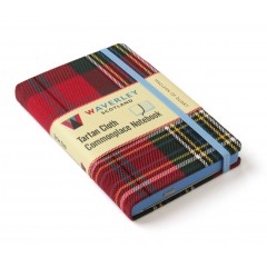 Waverley Scotland Genuine Tartan Cloth Commonplace Notebook – Maclean of Duart (pocket)
