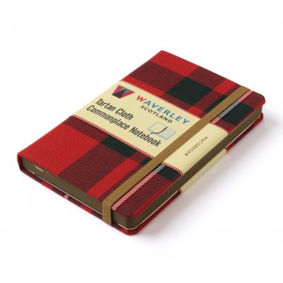 Waverley Scotland Genuine Tartan Cloth Commonplace Notebook – MacGregor