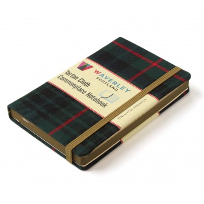 Waverley Scotland Genuine Tartan Cloth Commonplace Notebook – Stewart Hunting