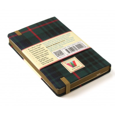 Waverley Scotland Genuine Tartan Cloth Commonplace Notebook – Stewart Hunting