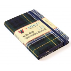 Waverley Scotland Genuine Tartan Cloth Commonplace Notebook – Dress Gordon