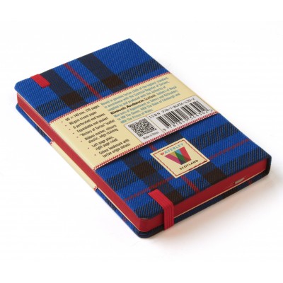 Waverley Scotland Genuine Tartan Cloth Commonplace Notebook – Elliot (pocket)