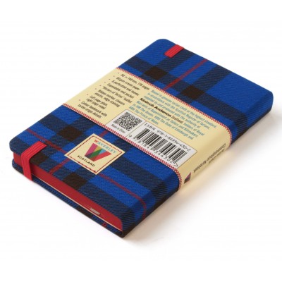 Waverley Scotland Genuine Tartan Cloth Commonplace Notebook – Elliot (pocket)