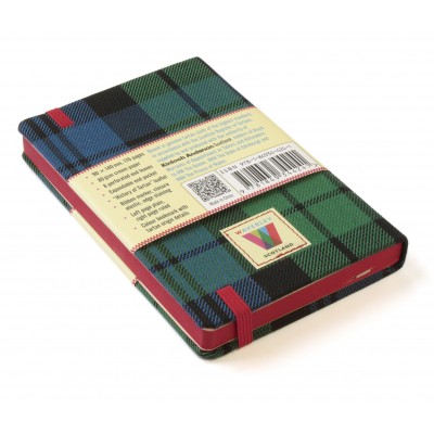 Waverley Scotland Genuine Tartan Cloth Commonplace Notebook – Campbell Ancient