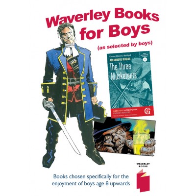 Waverley Books for Boys Leaflet to promote reading