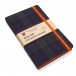 Black Watch Tartan Commonplace Large Notebook - Waverley Scotland Genuine Tartan Cloth Commonplace Notebook