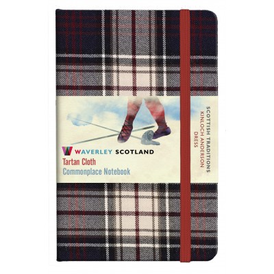 Dress Tartan: Pocket: 14 x 9cm: Waverley Genuine Tartan Cloth Commonplace Notebook