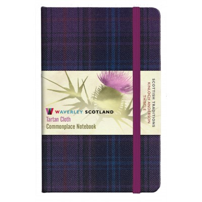 Thistle Tartan: Pocket: 14 x 9cm:  Scottish Traditions: Waverley Genuine Tartan Cloth Commonplace Notebook