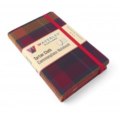 Waverley Scotland Genuine Tartan Cloth Commonplace Notebook – MacMillan Modern Black