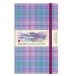 Romance Tartan: Large: 21 x 13cm: Scottish Traditions: Waverley Genuine Tartan Cloth Commonplace Notebook