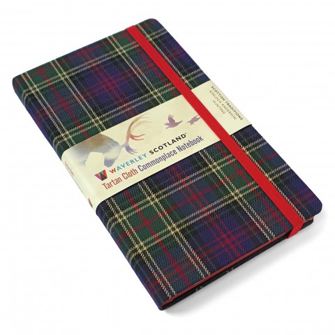 m Robertson Tartan Cloth Commonplace Pocket Notebook by Waverley Sco Waverley 