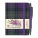 Heather Tartan: Mini with pen: 10.5 x 7cm: Scottish Traditions: Waverley Genuine Tartan Cloth Commonplace Notebook