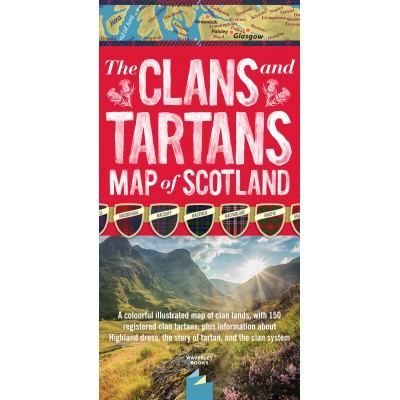The Clans and Tartan Maps of Scotland (folded)