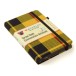 Waverley Scotland Genuine Tartan Cloth Commonplace Pocket Notebook &ndash; Macleod of Lewis with  pen loop